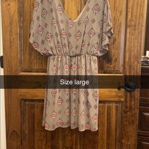 🍁Boutique dress.  Size large 🍁